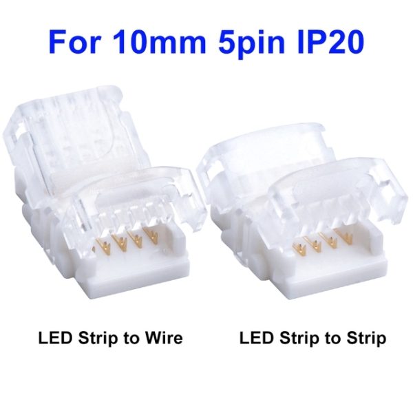 Strip zu Stripe zu Kabel Verbinder für 10mm Streifen IP20