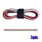 Mobile Preview: 3 PIN Cable Conductors Wire for LED CCT Strip 22AWG VW-1 FT1
