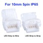 Preview: 5 Pin LED Strip to Strip to Cable Connector for IP20 IP65 Waterproof 10mm 12mm RGBW RGBWW Light