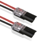 Preview: 2 pin Kabel Stecker Schnell Spleiß Crimp Verbinder für elektrische Kabel für die Verkabelung 22-20AWG LED Kabel Autoanschluss