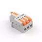 Preview: Mini Kabelverbinder Schnellverbinder 1PIN zu 3 POL Splitter