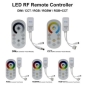 Preview: mini rf wireless touch remote strip controller rgb rgbw rgbwww rgb+cct dimmer dimming