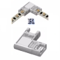 Preview: 2 PIN LED Strip Eckverbinder Schnellverbinder für 10mm Streifen IP20 / IP65