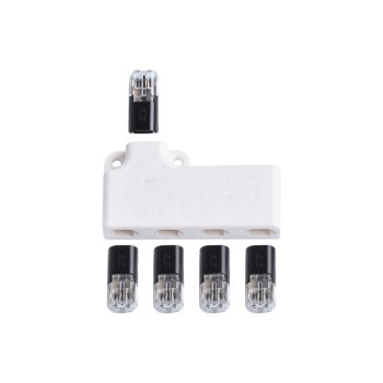 2 pin Kabel Stecker Schnellverbinder Spleiß Crimp Verbinder für elektrische Kabel für die Verkabelung 22-20AWG LED Autoanschluss
