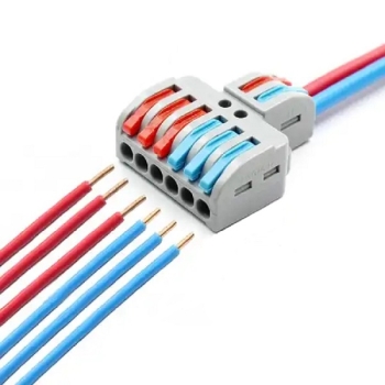 Kabelverbinder 2 PIN IN 6 Polig Ausgang  Schnellverbinder