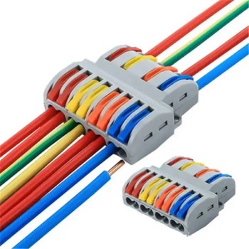 Kabel Verteiler Splitter 4 PIN Push-In 8 polig