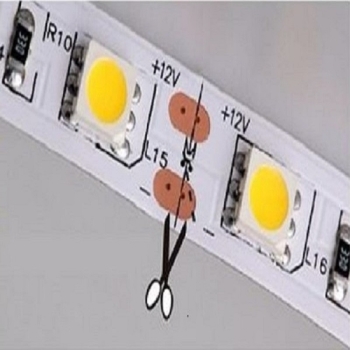 LED Strip Warmwhite White Tape 12V 300 Leds SMD 5050 60leds/m