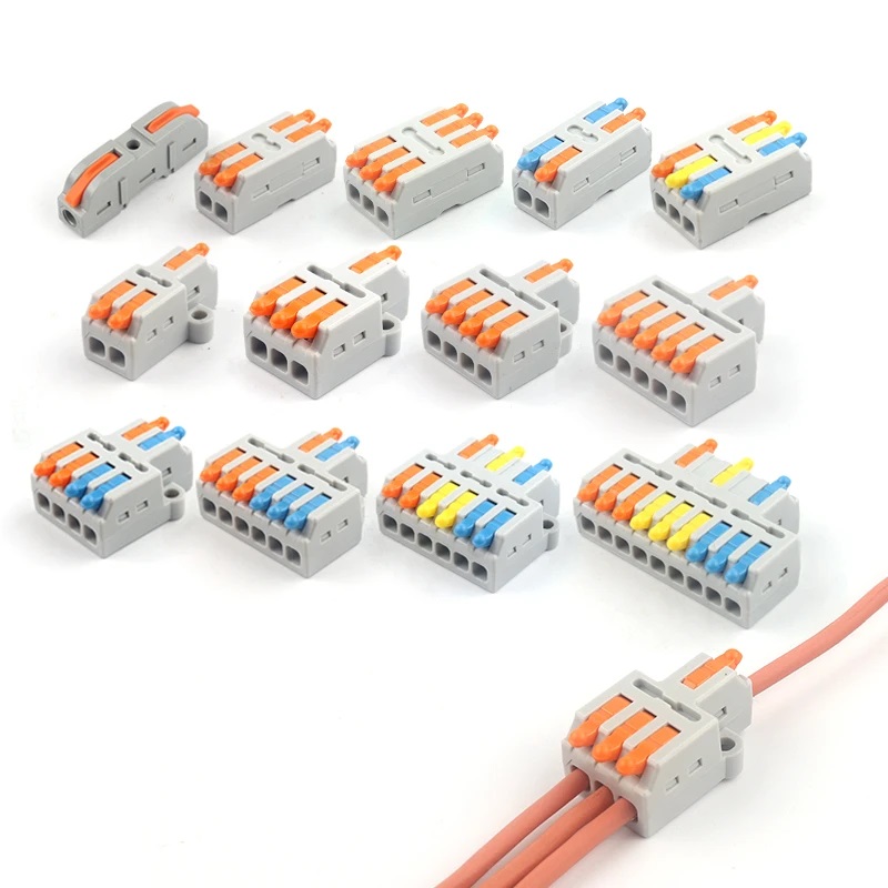D3-9 Mini Quick Kabelverbinder Schnellverbinder 3 PIN zu 9 polig