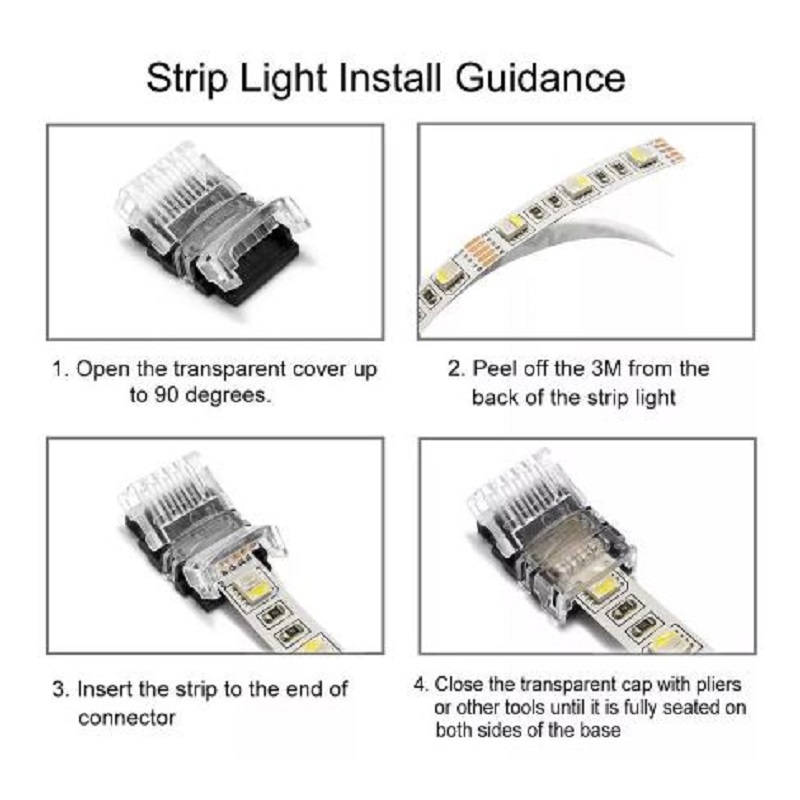 6PIN Streifen-Leuchten-Steck verbinder LED-Streifen-Licht