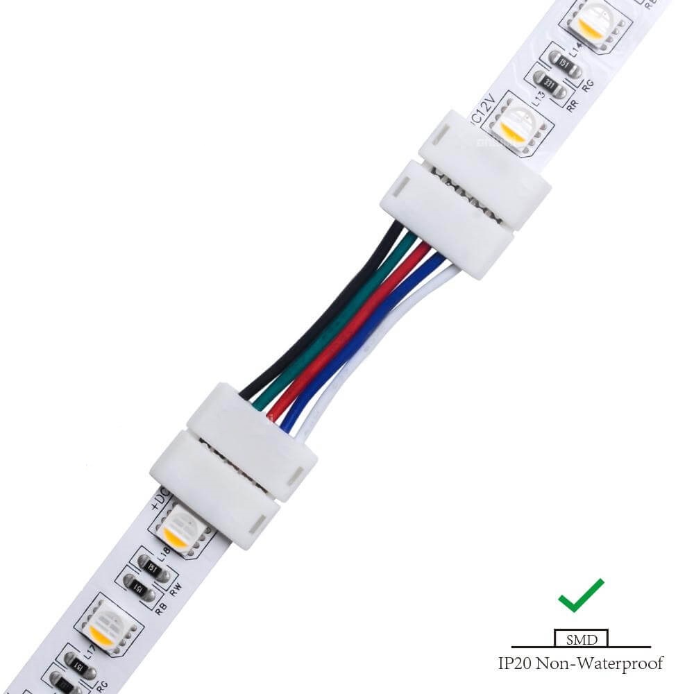 Schnell-Verbinder, für 10mm breite RGB LED Streife