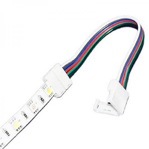 5 Polig Schnellverbinder für 12mm breite RGBW RGB+WW LED Strip  zu Strip Streifen Stecker Adapter Leiter Stripes Jumper Verbinder Brücke
