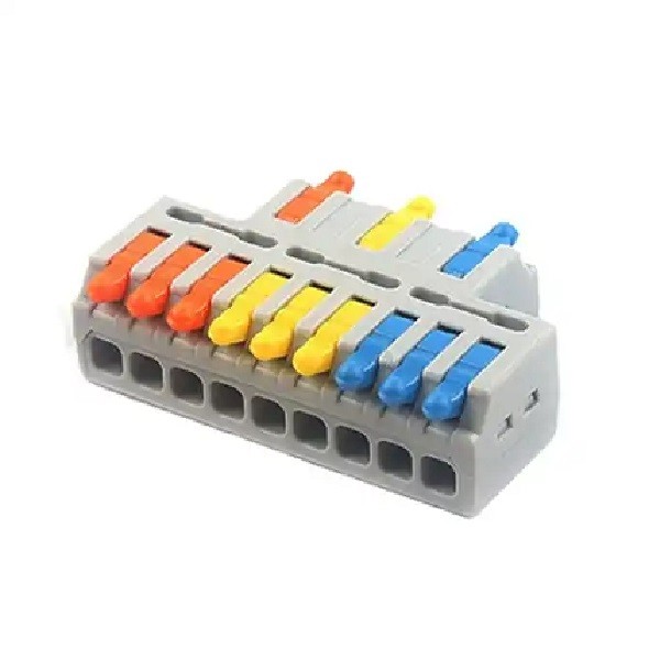 D3-9 Mini Quick Kabelverbinder Schnellverbinder 1 PIN Eingang 4 polig Ausgang