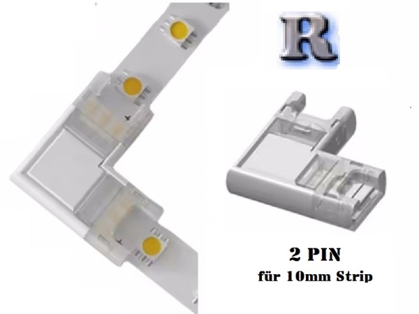 2 PIN LED Eckverbinder