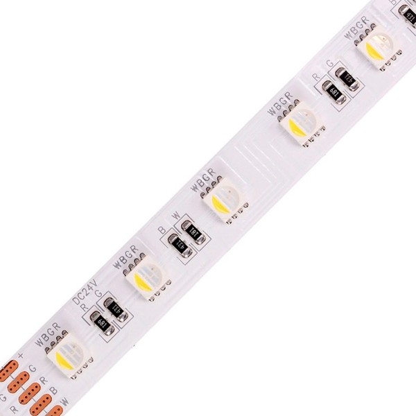 LED Strip 4in1 RGBW Warmweiß 24 Volt Streifen SMD5050 Leds